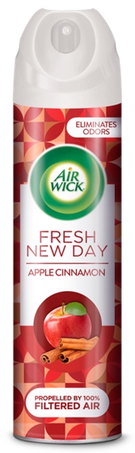 AIR WICK Fresh New Day Aerosol  Apple Cinnamon Medley